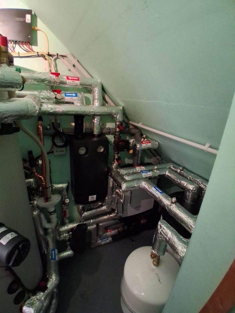Hydraulikinstallation bei Familie Paetow